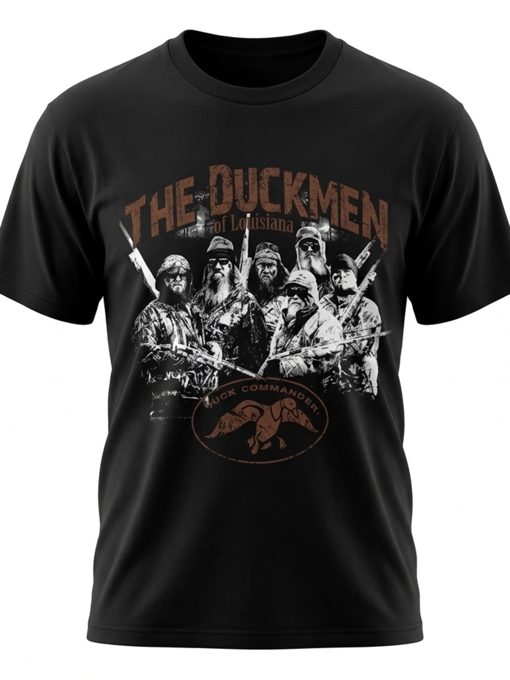 VTG Delta "The Duckmen of Louisiana" Camo T-Shirt - M - Rare!‎